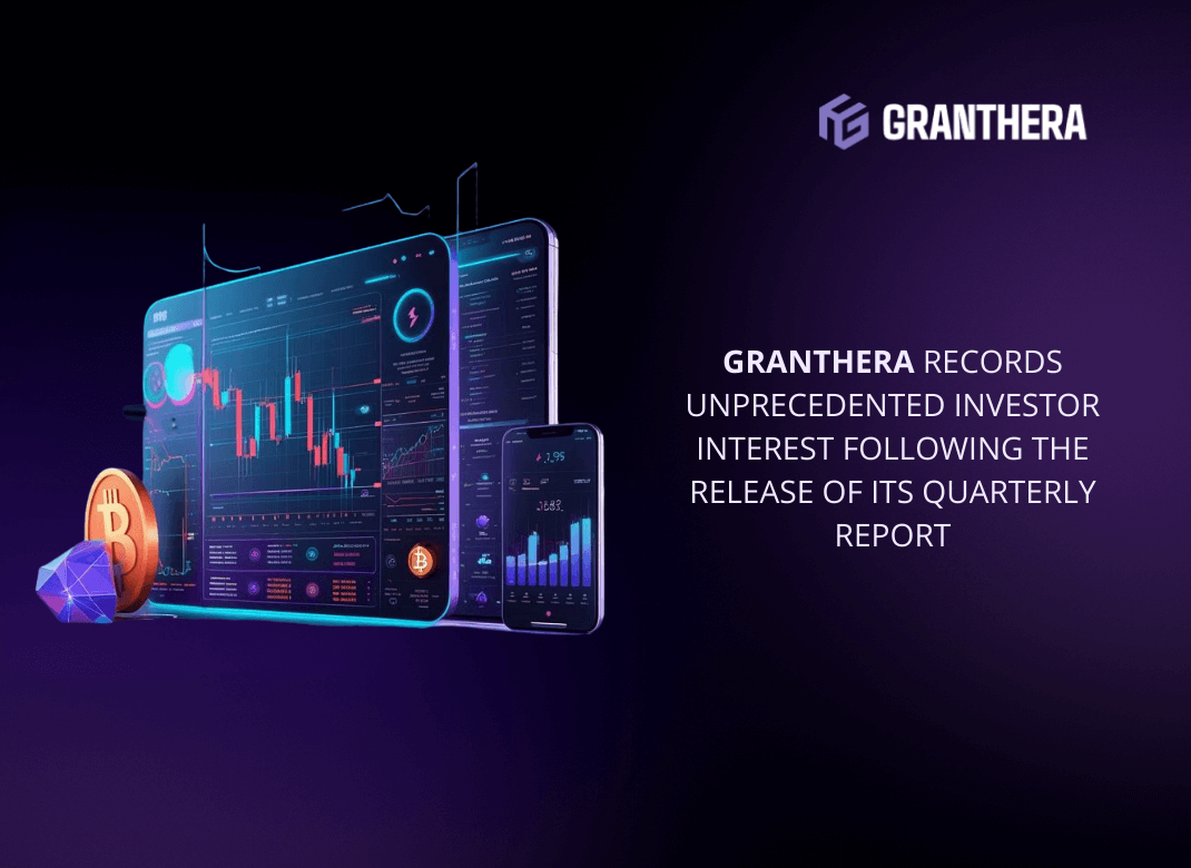 Granthera Records Unprecedented Investor Interest Following the Release of Its Quarterly Report
Granthera Records Unprecedented Investor Interest Following the Release of Its Quarterly Report