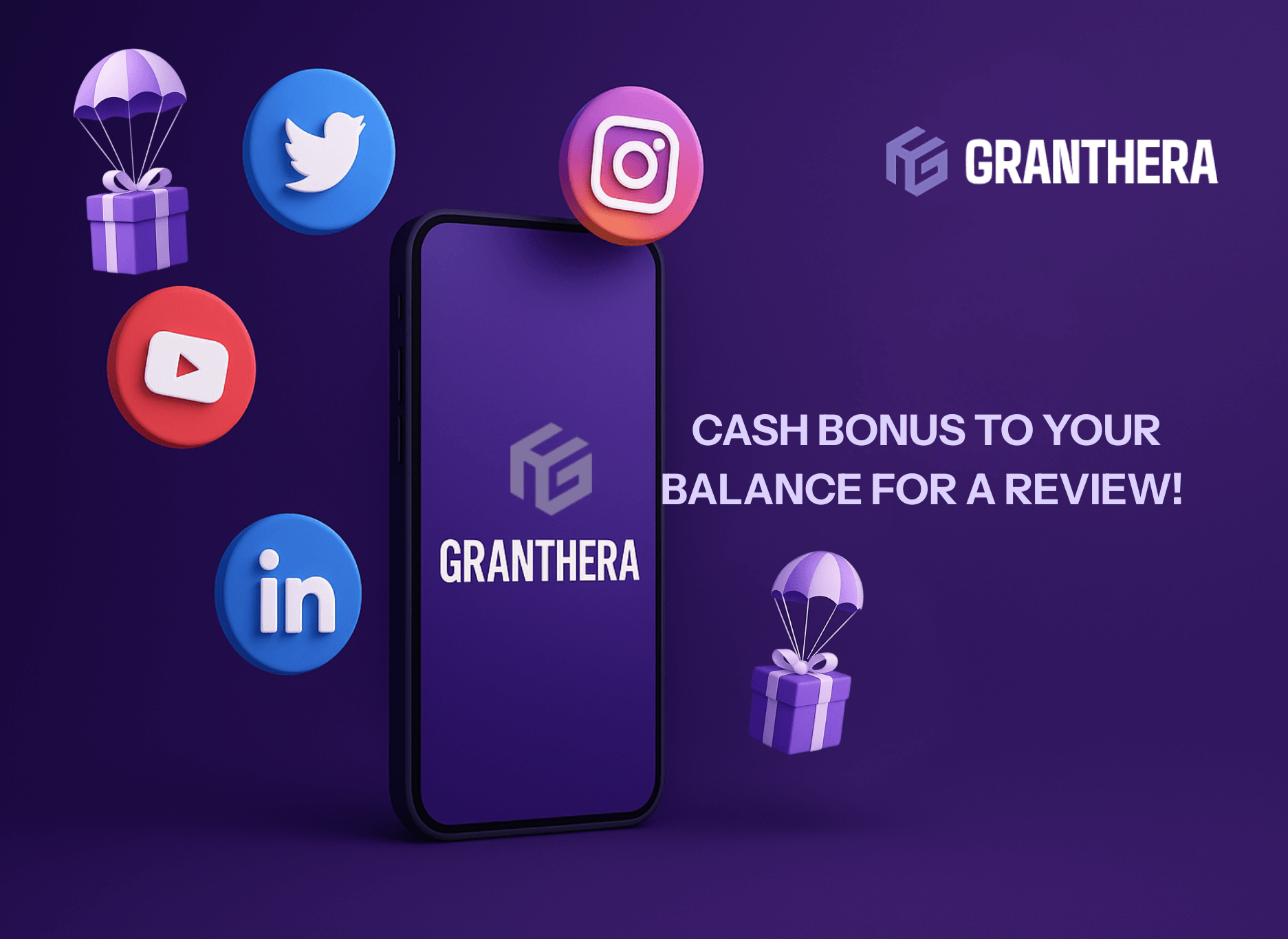 Cash Bonus to Your Balance for a Review! Cash Bonus to Your Balance for a Review!